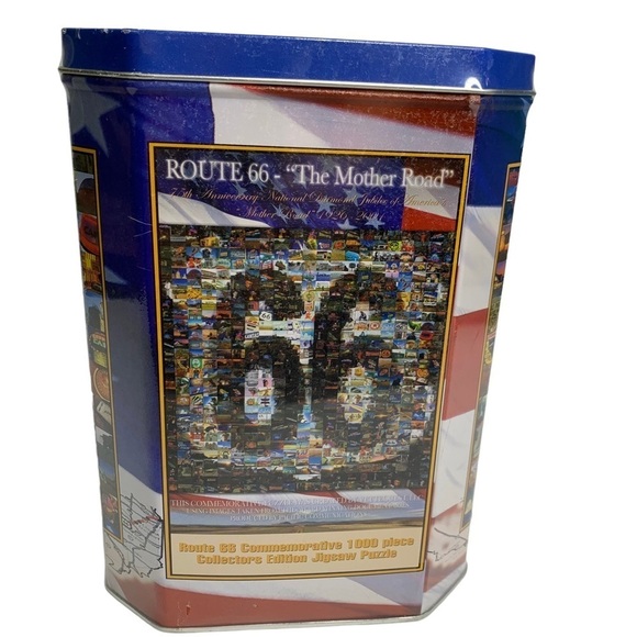 Route 66 Commemorative Large 1000 Piece Jigsaw Puzzle - Picture 1 of 6